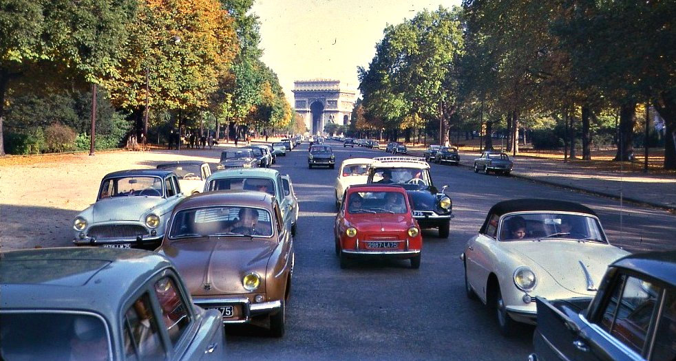French Cars In Paris